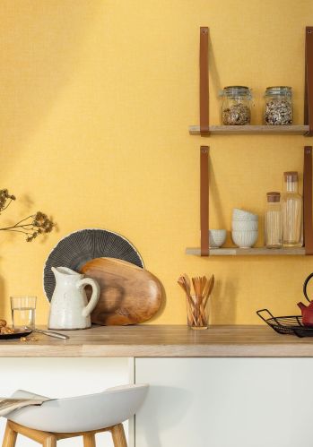 Papier  Peint Linen Uni Caselio