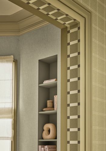 Papier  Peint Linen Uni Caselio