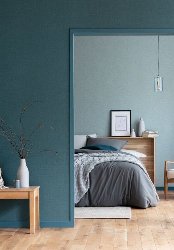 Echantillon Papier Peint Linen Uni Caselio