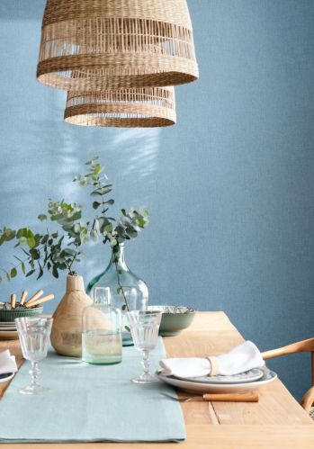 Echantillon Papier Peint Linen Uni Caselio
