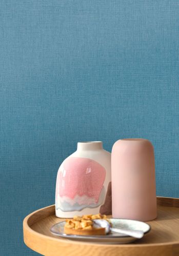 Echantillon Papier Peint Linen Uni Caselio