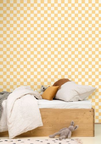 Echantillon Papier Peint Checks Caselio