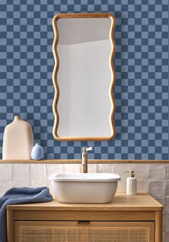 Echantillon Papier Peint Checks Caselio