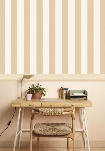 Papier  Peint Linen Lines Caselio