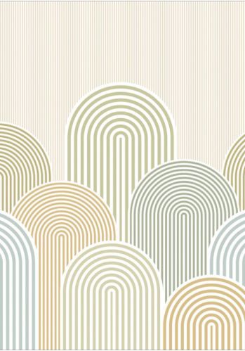 Echantillon Papier Peint Arched Line Caselio