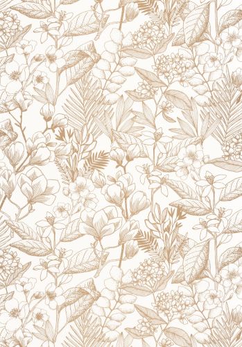 Echantillon Papier Peint Flower Power May Caselio