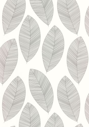 Echantillon Papier Peint Graphic Leaves Caselio