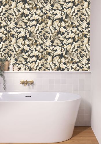 Echantillon Papier Peint Flower May Caselio