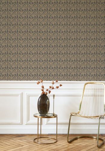 Papier  Peint 1930 Palmette Casadeco