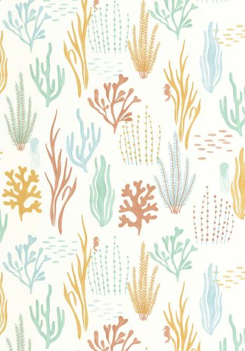 Echantillon Papier Peint Les Fonds Marins Caselio