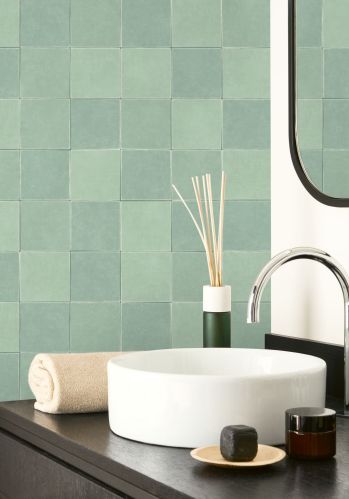 Echantillon Papier Peint Zelliges Casadeco