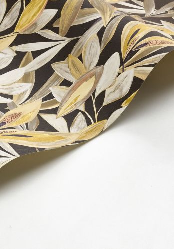 Echantillon Papier Peint Nicaragua Hojas Casadeco
