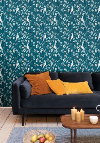 Echantillon Papier Peint Sweet Feathers Caselio
