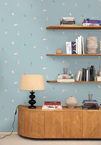 Echantillon Papier Peint Funny Swim Caselio