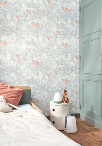 Echantillon Papier Peint Jardin Des Merveilles Casadeco