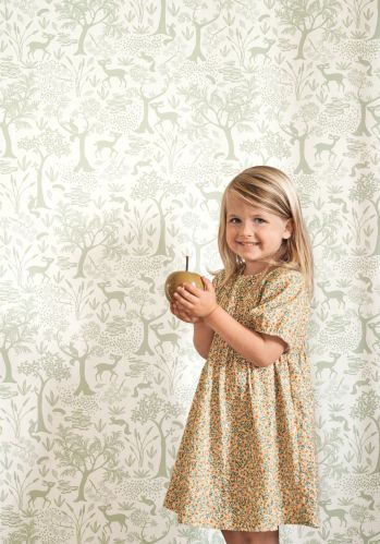 Echantillon Papier Peint Poetic Forest Casadeco