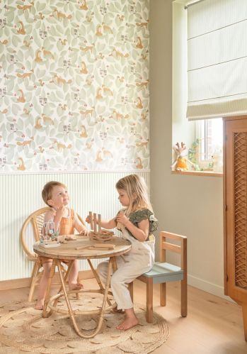 Echantillon Papier Peint Woodland Animals Casadeco