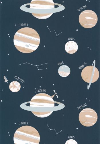 Echantillon Papier Peint Our Planet Universe Caselio