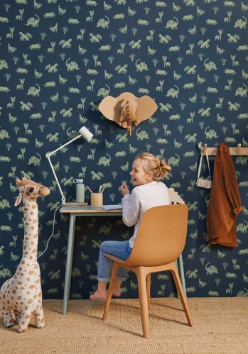 Echantillon Papier Peint Our Planet Jurassic World Caselio