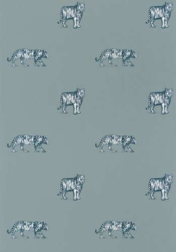 Echantillon Papier Peint Our Planet Eye Of The Tiger Caselio