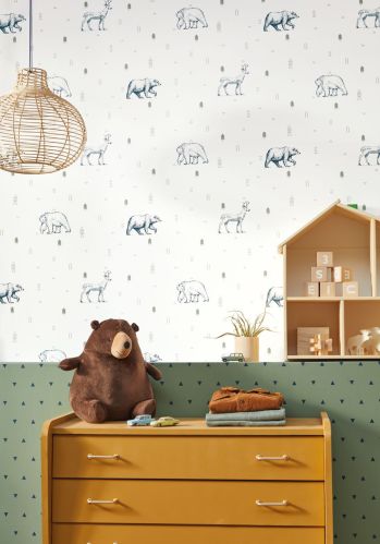 Echantillon Papier Peint Our Planet Bermuda Triangle Caselio