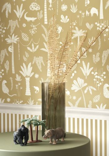 Echantillon Papier Peint Poetic Jungle Casadeco