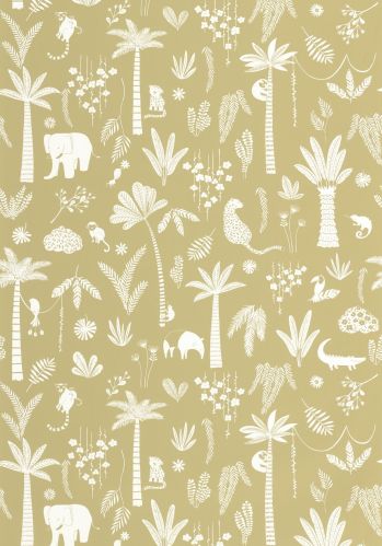 Echantillon Papier Peint Poetic Jungle Casadeco