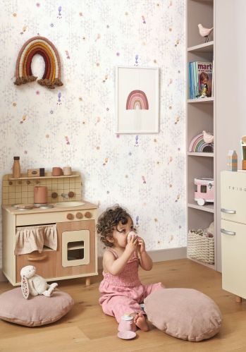 Echantillon Papier Peint Tropical Birds Casadeco