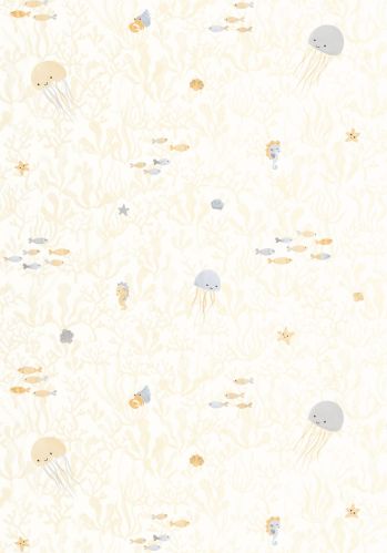 Echantillon Papier Peint Companions Of The Sea Casadeco