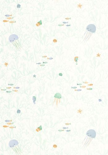 Echantillon Papier Peint Companions Of The Sea Casadeco