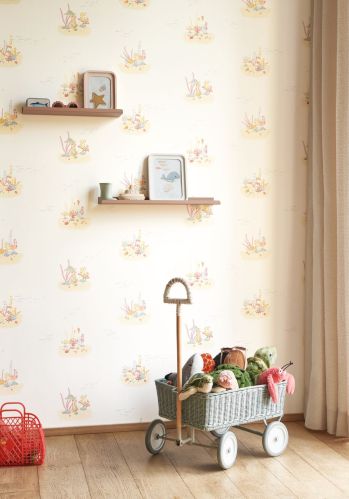 Echantillon Papier Peint Coral Reef Casadeco