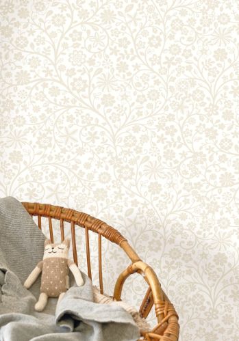 Echantillon Papier Peint Poetic Flowers Casadeco