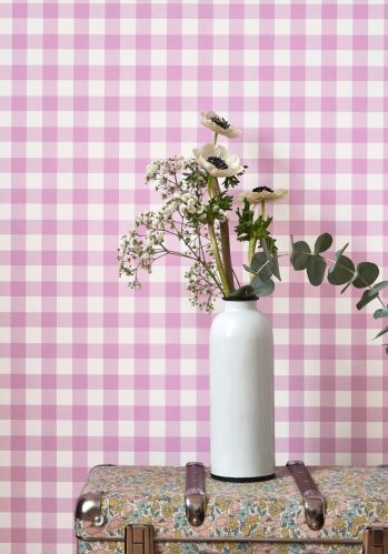 Echantillon Papier Peint Vichy Casadeco