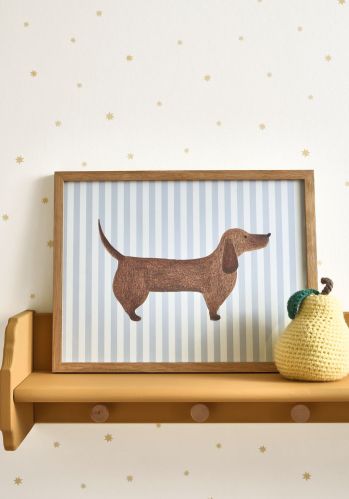 Affiche Cute Dachshund Casadeco