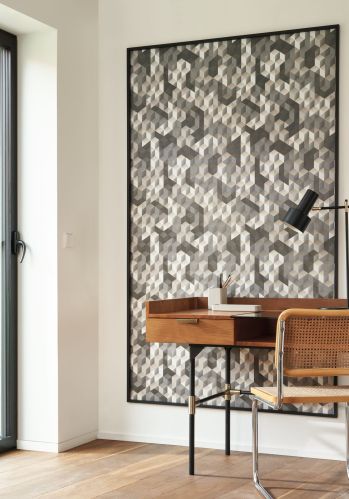 Echantillon Papier Peint Tetrimino Casadeco