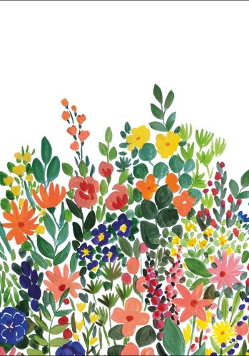 Panoramique Blanket Of Blooms 250x250 Caselio