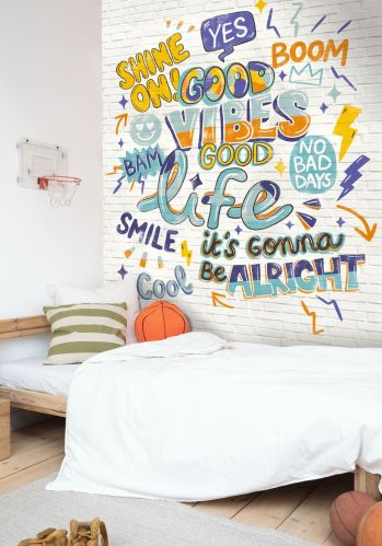 Panoramique Good Vibes 200x250 Caselio