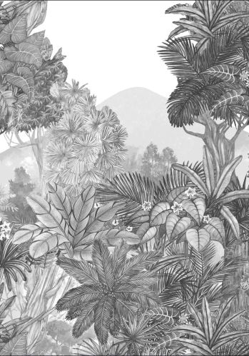 Echantillon Papier Peint Secret Landscape Caselio