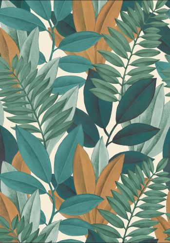 Echantillon Papier Peint Tropical Paradise Caselio