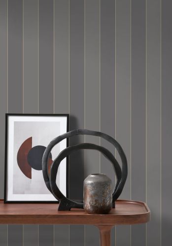 Echantillon Papier Peint Louise Rayure Casadeco