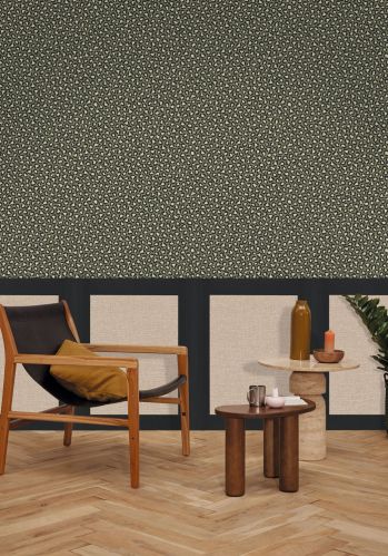 Echantillon Papier Peint Soubassement Jute Caselio