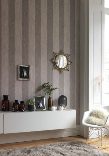 Papier  Peint So Color 4 Rayure Casadeco