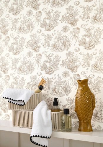 Echantillon Papier Peint CÔte Sauvage Casadeco