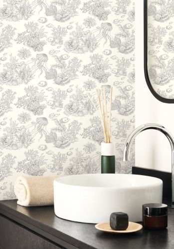 Echantillon Papier Peint CÔte Sauvage Casadeco