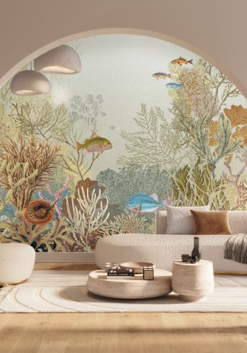Panoramique Aquarium 300x280 Casadeco