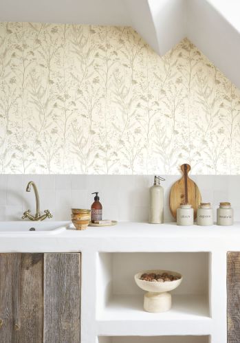 Echantillon Papier Peint Prairie Casadeco