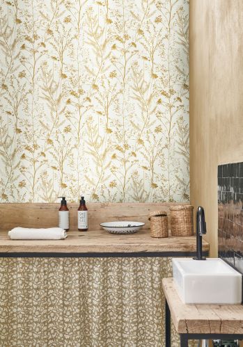 Echantillon Papier Peint Prairie Casadeco