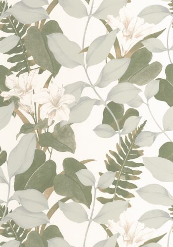 Echantillon Papier Peint Royal Lily Casadeco