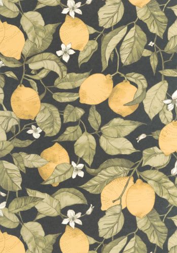 Echantillon Papier Peint Lemon Tree Casadeco