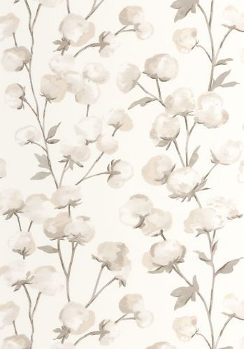 Echantillon Papier Peint Cotton Flower Casadeco